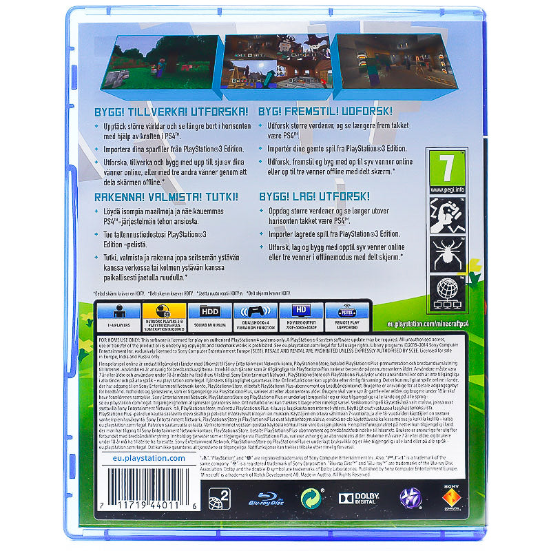 Minecraft: PlayStation 4 Edition - PS4 spill - Retrospillkongen