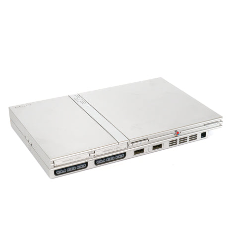 Sony Playstation 2 Slim Sølv Konsoll Pakke (PS2) - Retrospillkongen