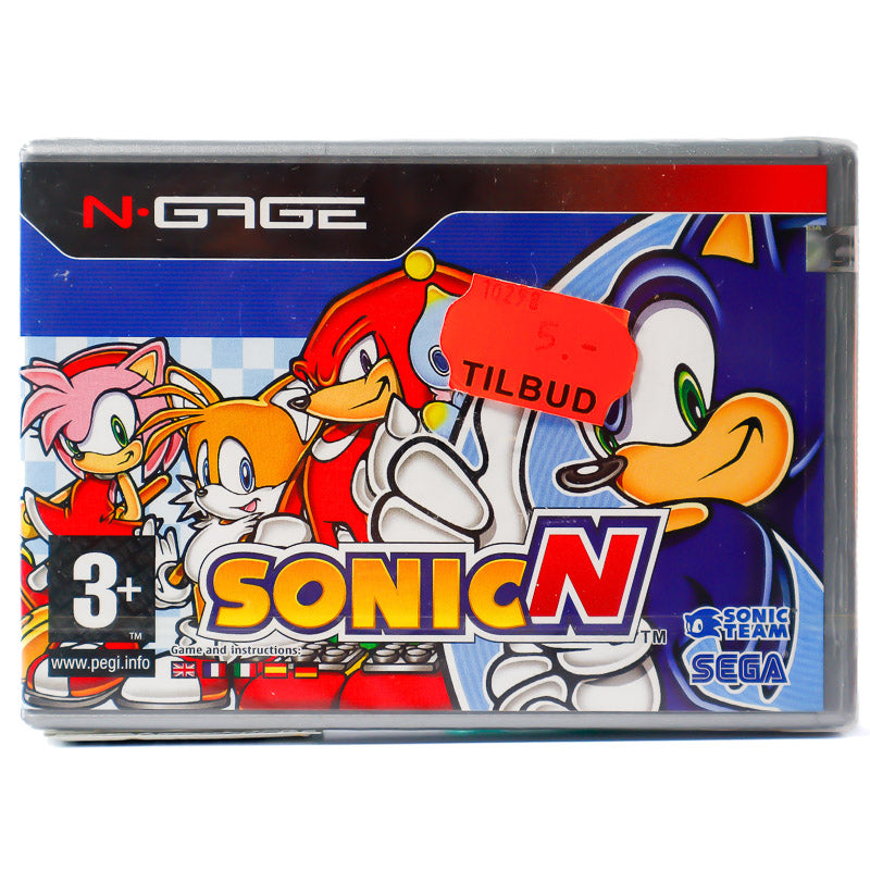 Sonic N (Forseglet) - N-GAGE Spill - Retrospillkongen