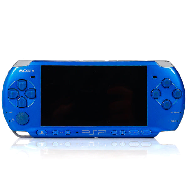 Sony PSP 3000 Håndholdt Konsoll Vibrant Blue m/ Strømadapter - Retrospillkongen