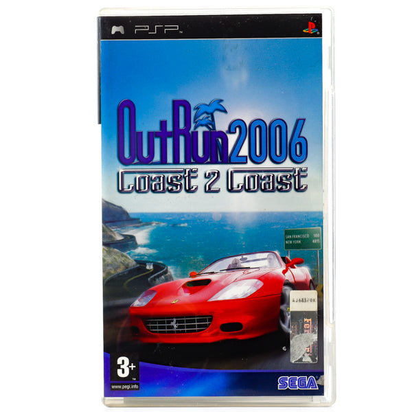 OutRun 2006: Coast 2 Coast - PSP spill - Retrospillkongen