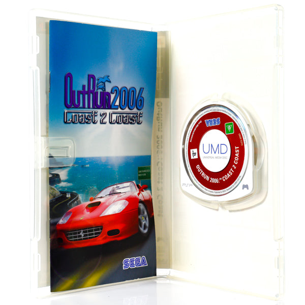 OutRun 2006: Coast 2 Coast - PSP spill - Retrospillkongen