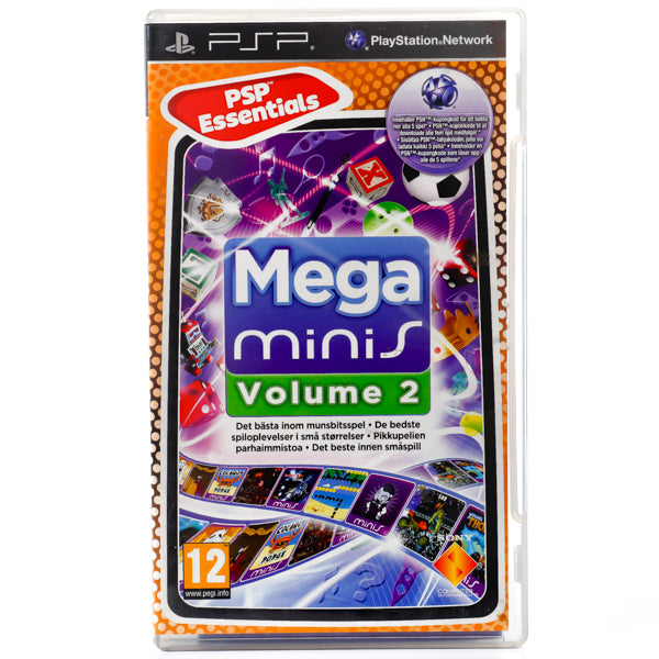 Mega Minis: Volume 2 - PSP spill - Retrospillkongen