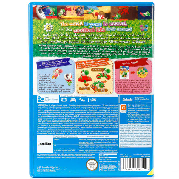 Yoshi's Woolly World - Wii U spill - Retrospillkongen