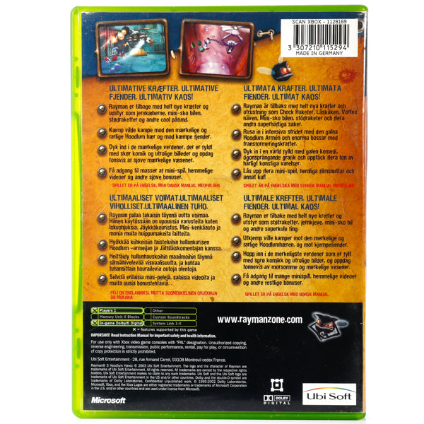 Rayman 3: Hoodlum Havoc - Xbox spill - Retrospillkongen