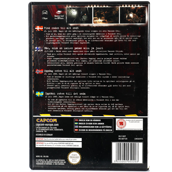 Resident Evil Zero - Gamecube spill - Retrospillkongen