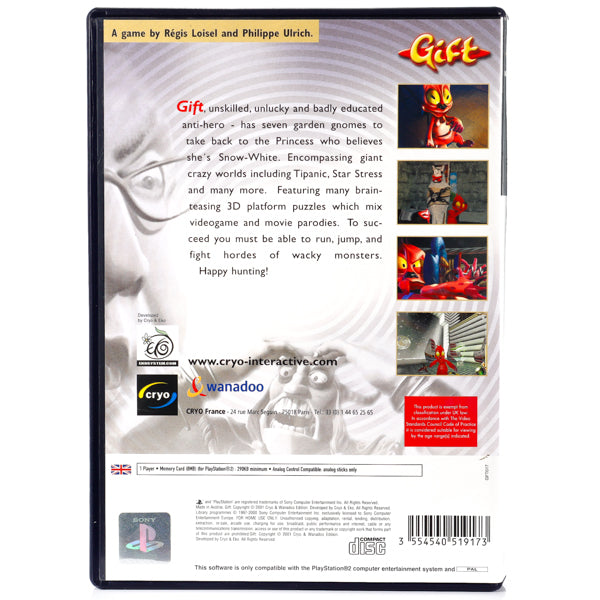 Gift - PS2 spill - Retrospillkongen
