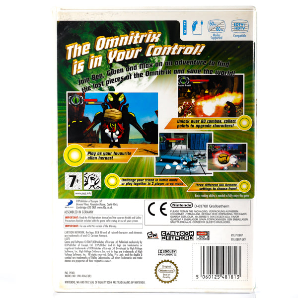 Ben 10: Protector of Earth - Wii spill - Retrospillkongen