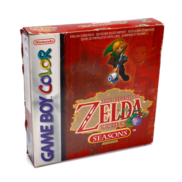 The Legend of Zelda: Oracle of Seasons - GBC spill (i Eske) - Retrospillkongen