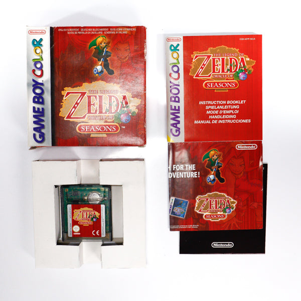 The Legend of Zelda: Oracle of Seasons - GBC spill (i Eske) - Retrospillkongen