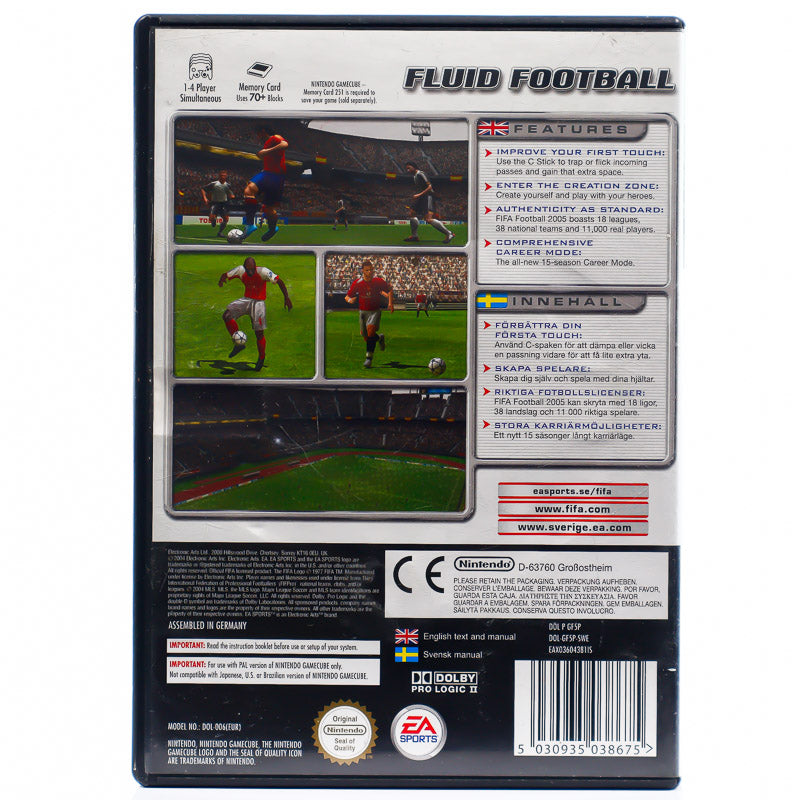 FIFA Fotball 2005 - GameCube spill - Retrospillkongen