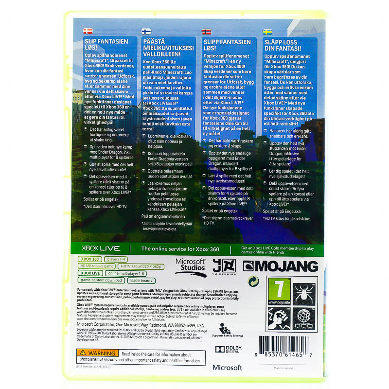 Minecraft: Xbox 360 Edition - Xbox 360 spill - Retrospillkongen