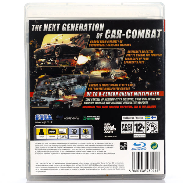 Full Auto 2: Battlelines - PS3 spill - Retrospillkongen