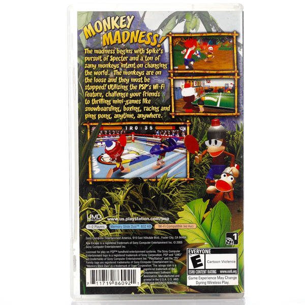 Ape Escape On The Loose - PSP spill (NTSC, regionfri) - Retrospillkongen