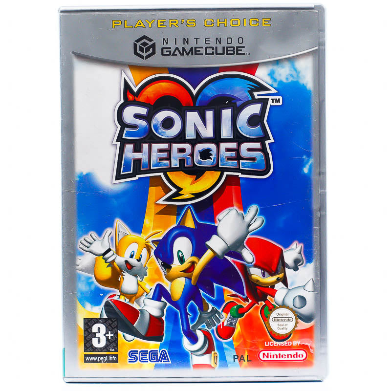 Sonic Heroes - Gamecube spill - Retrospillkongen