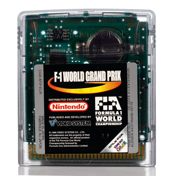 F-1 World Grand Prix - GBC spill - Retrospillkongen