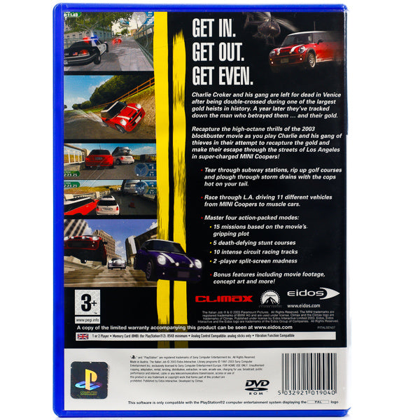 The Italian Job: L.A. Heist - PS2 spill - Retrospillkongen