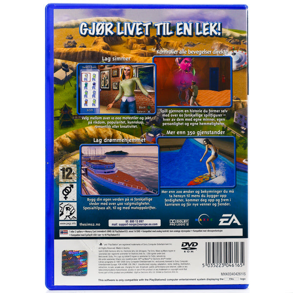The Sims 2 - PS2 spill - Retrospillkongen