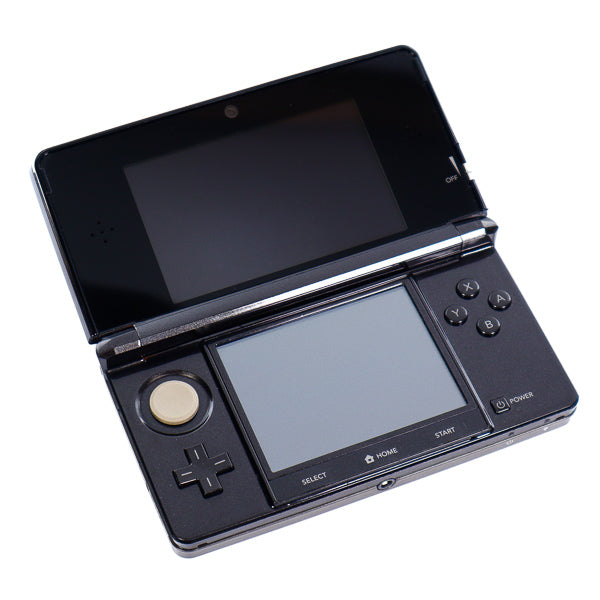 Nintendo 3DS - Cosmo Black Håndholdt Konsoll m/Strømadapter - Retrospillkongen