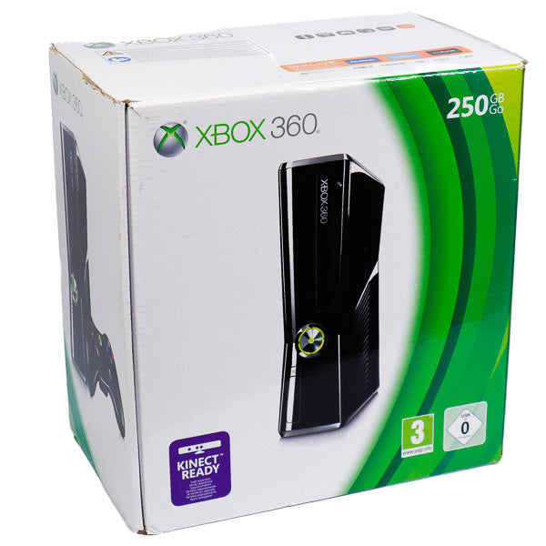 Microsoft Xbox 360 Slim 250GB konsoll pakke i Eske - Retrospillkongen