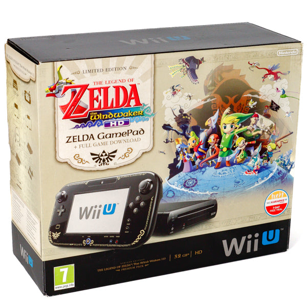Nintendo Wii U The Legend of Zelda: The Wind Waker (HD Deluxe Set) - Komplett i Eske - Retrospillkongen