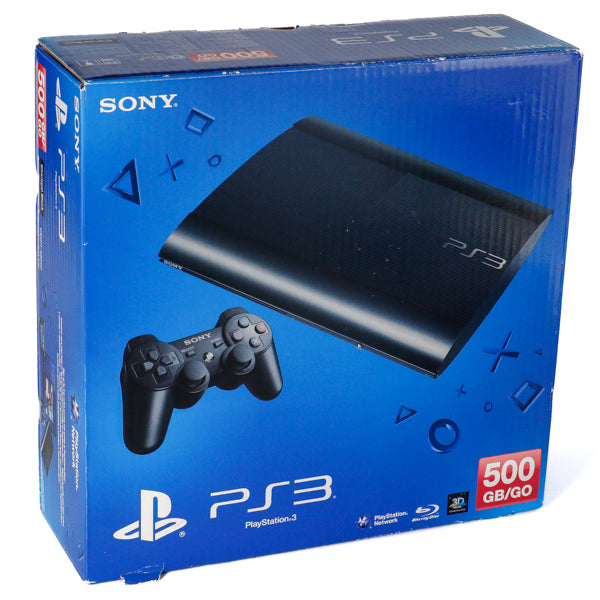 Sony PlayStation 3 Super Slim 120GB/GO - PS3 (I Eske) - Retrospillkongen