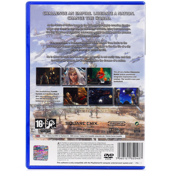 Final Fantasy XII - PS2 spill - Retrospillkongen