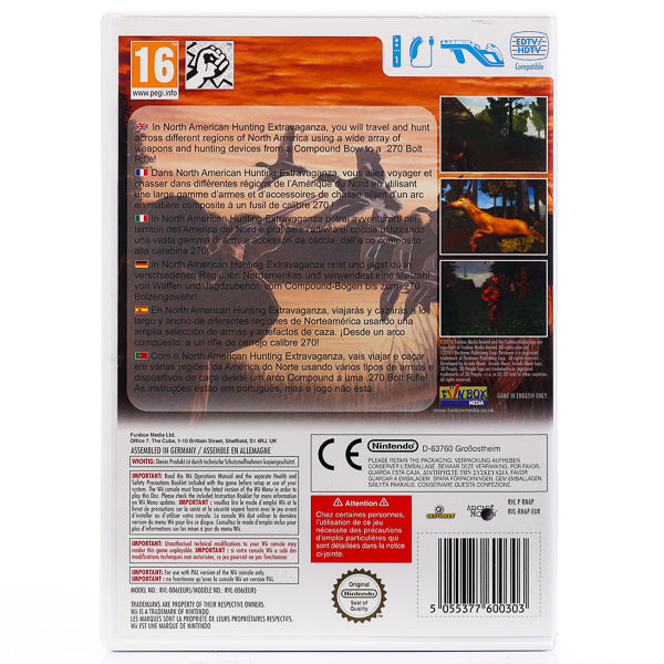 North American Hunting Extravaganza - Wii spill - Retrospillkongen