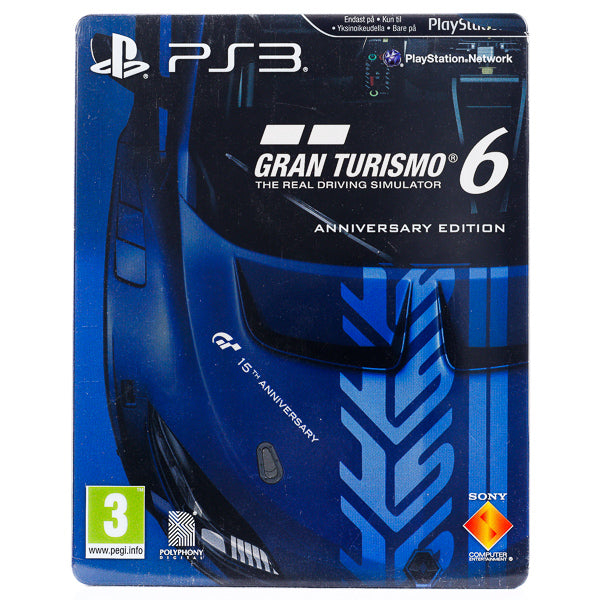 Gran Turismo 6 käytetty (PS3) Steelbook