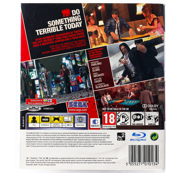 Yakuza 4 - PS3 spill - Retrospillkongen
