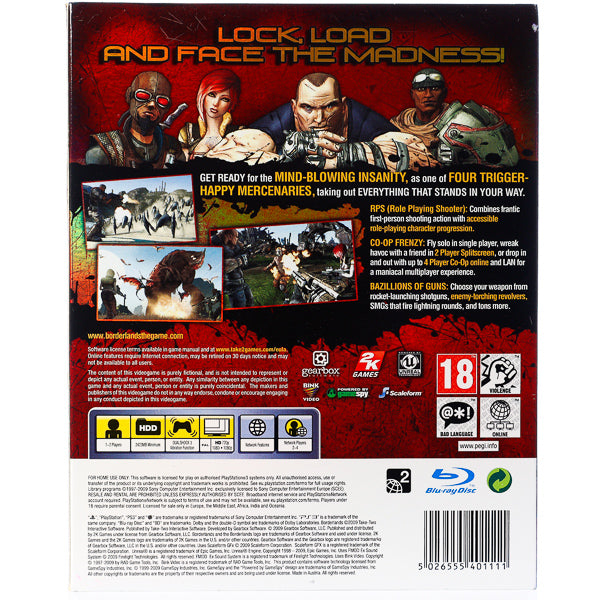 Borderlands - PS3 spill - Retrospillkongen