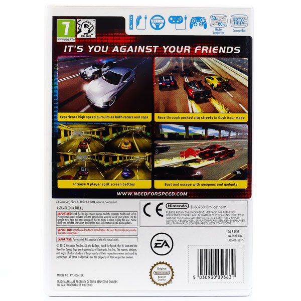 Need for Speed: Hot Pursuit - Wii spill - Retrospillkongen
