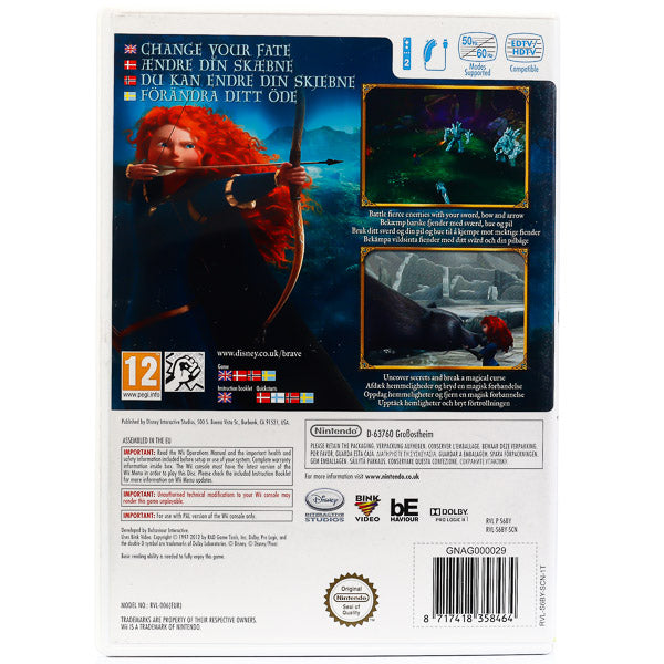 Disney•Pixar Brave - Wii spill - Retrospillkongen