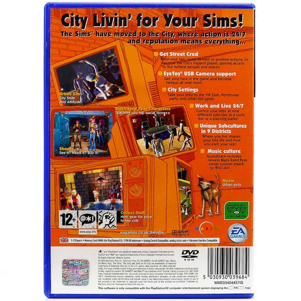 The Urbz: Sims in the City - PS2 spill - Retrospillkongen