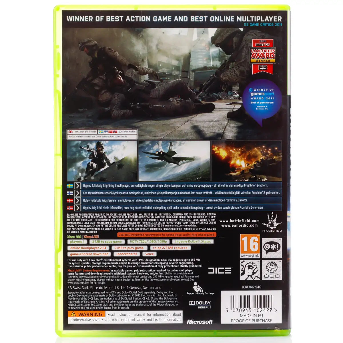 Battlefield 3 - Xbox 360 spill - Retrospillkongen