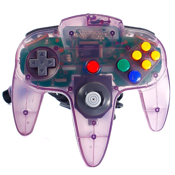 Original Atomic Clear Purple Nintendo 64 Kontroll / N64 - Retrospillkongen
