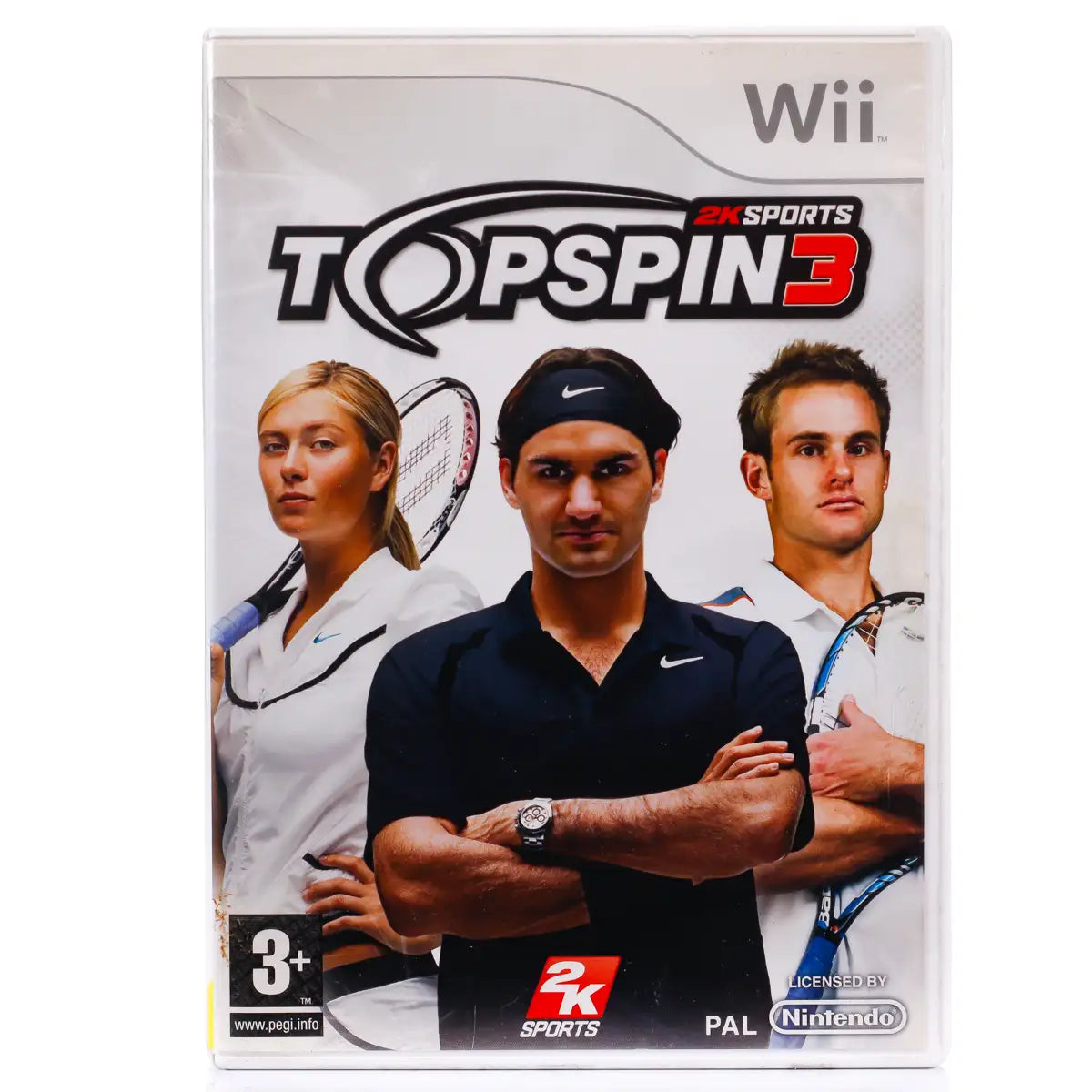 2K Sports: Top spin 3 - Wii spill - Retrospillkongen