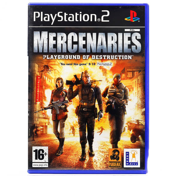 Mercenaries: Playground of Destruction - PS2 spill - Retrospillkongen