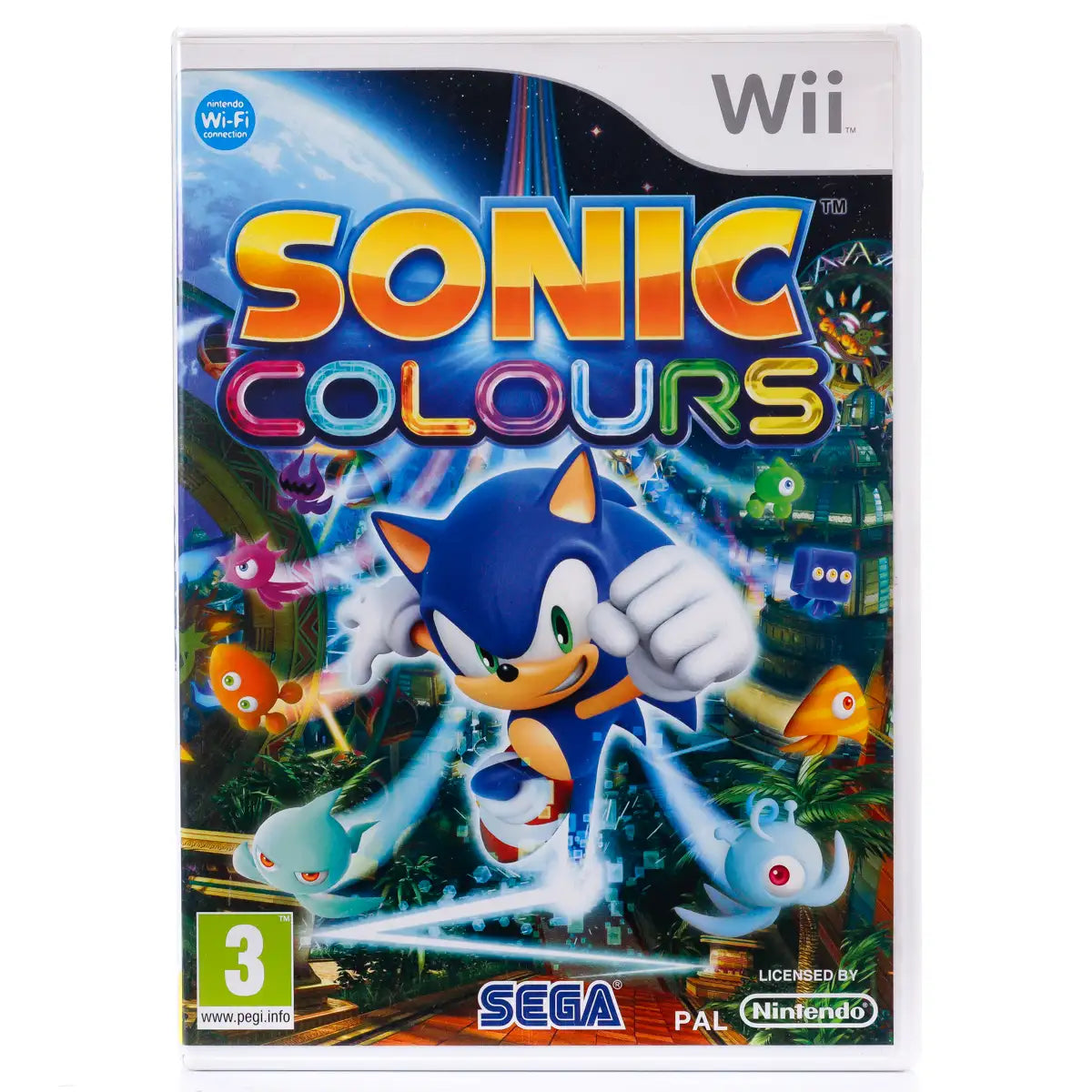 Sonic Colours - Wii spill - Retrospillkongen