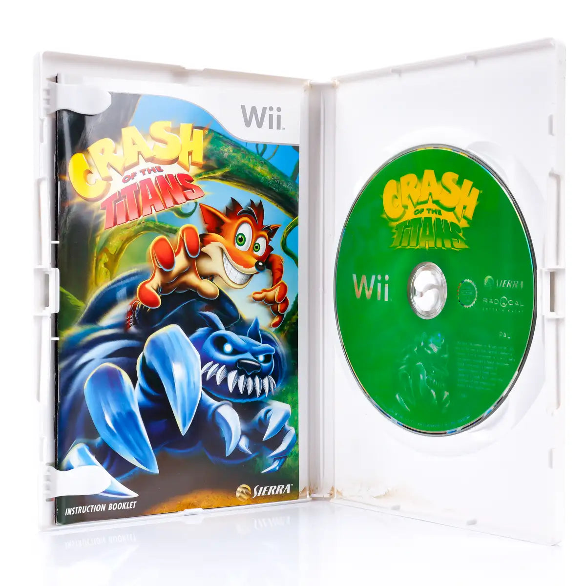 Crash of the Titans - Wii spill - Retrospillkongen