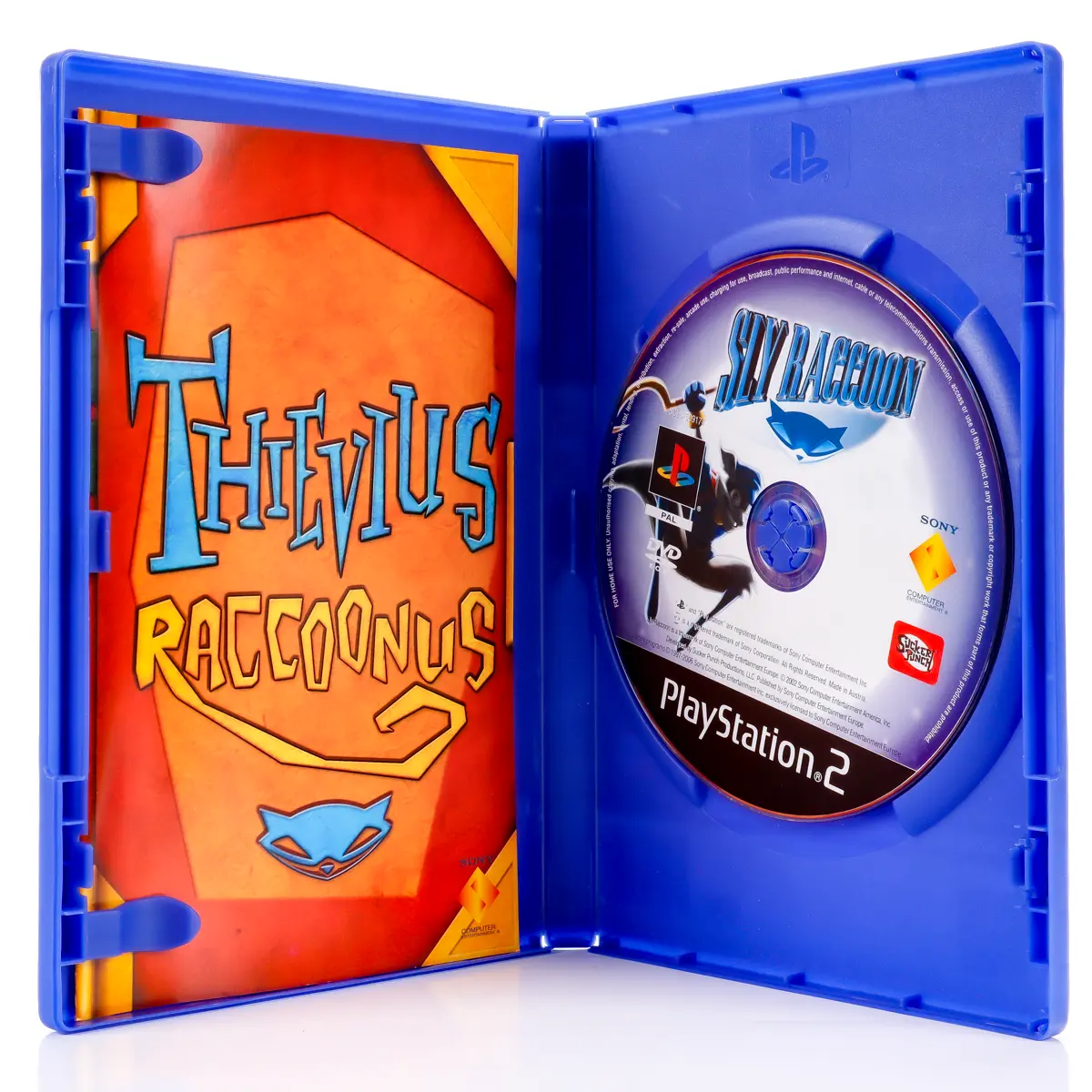 Sly Raccoon - PS2 spill - Retrospillkongen