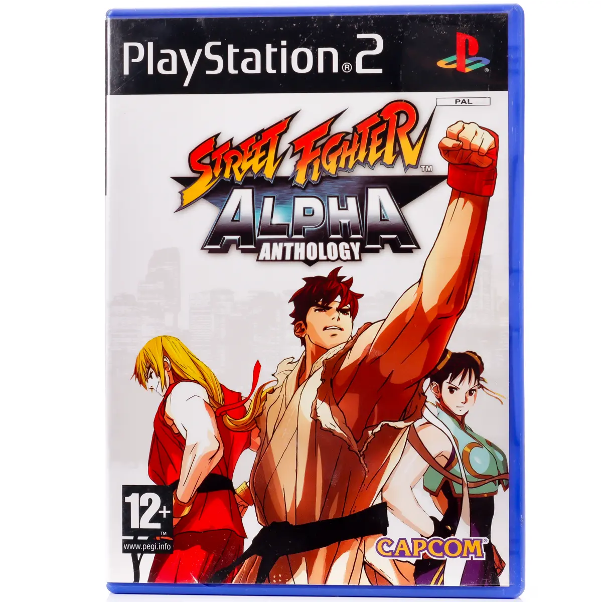 Street Fighter: Alpha - Antholog - PS2 spill - Retrospillkongen