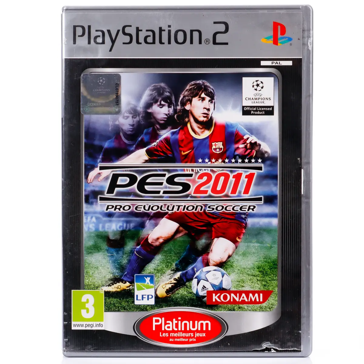 PES 2011: Pro Evolution Soccer - PS2 spill - Retrospillkongen