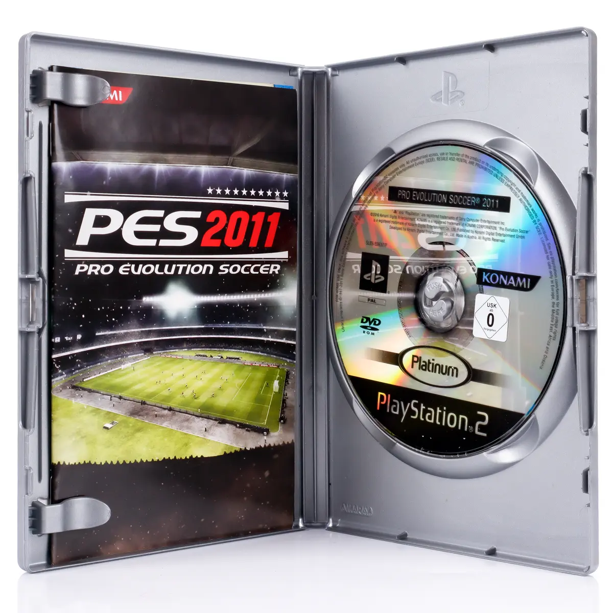 PES 2011: Pro Evolution Soccer - PS2 spill - Retrospillkongen
