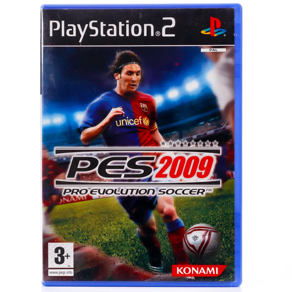 PES 2009: Pro Evolution Soccer - PS2 spill - Retrospillkongen
