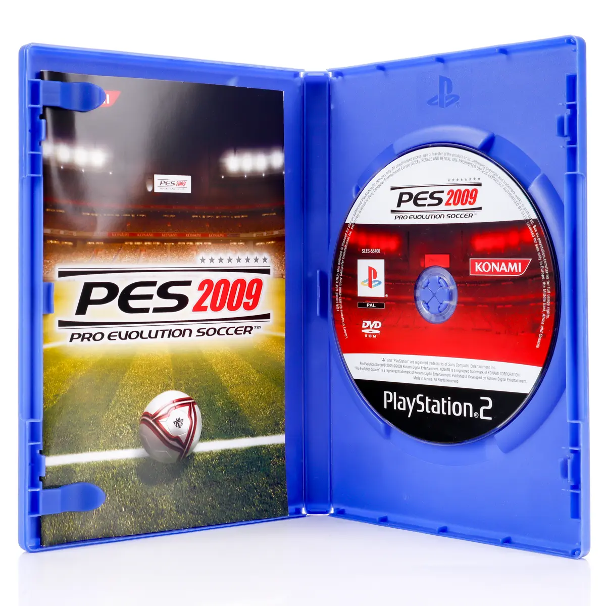 PES 2009: Pro Evolution Soccer - PS2 spill - Retrospillkongen