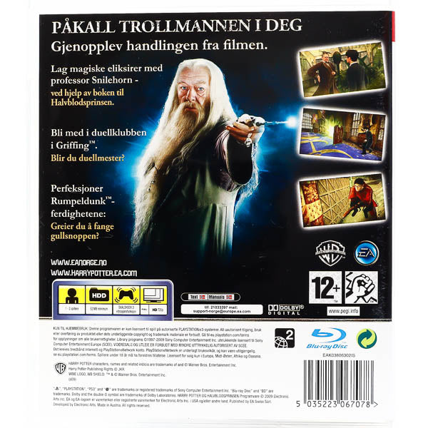 Renovert Harry Potter and the Half-Blood Prince - PS3 spill - Retrospillkongen