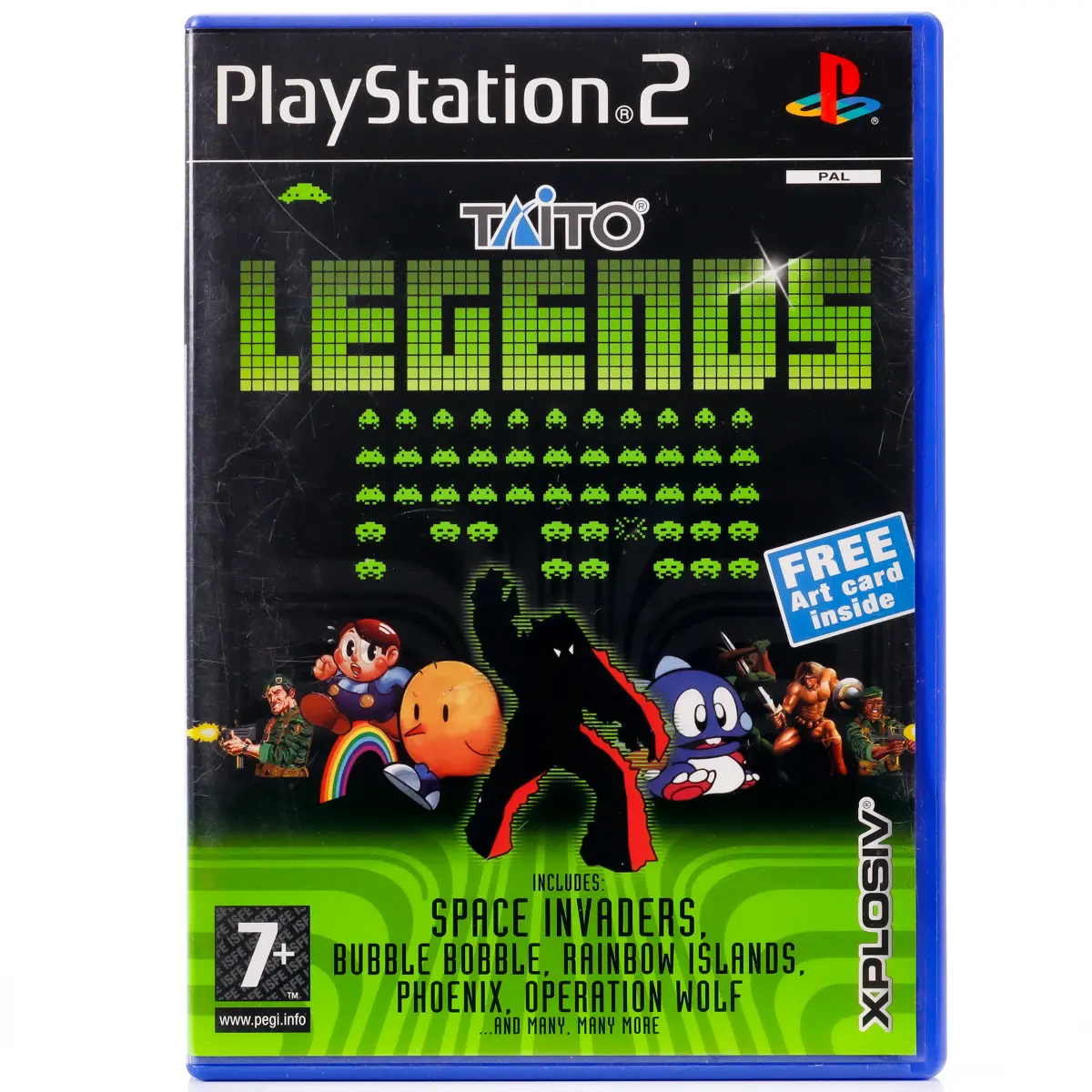 Taito Legends - PS2 spill - Retrospillkongen