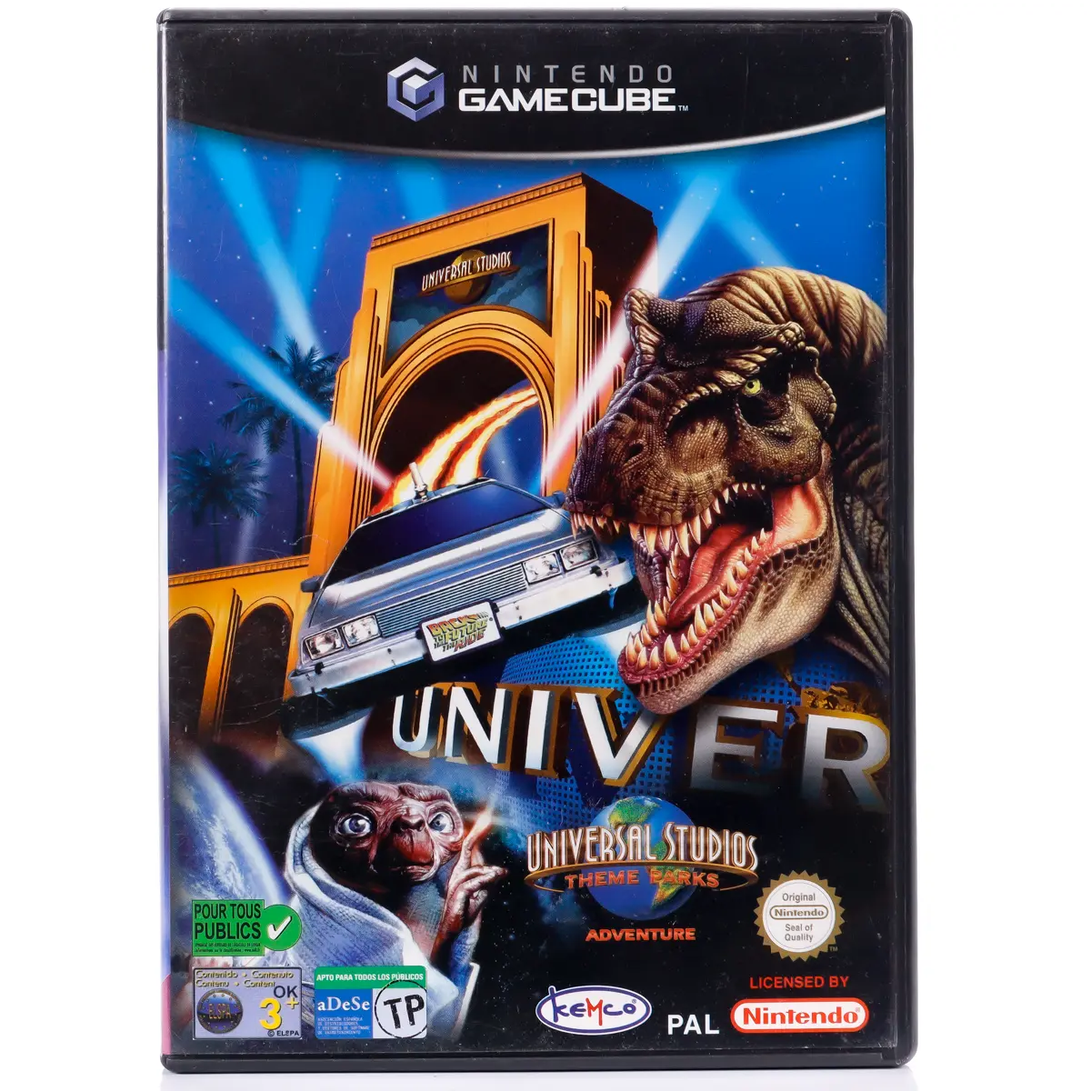 Universal Studios Theme Parks Adventure - GameCube spill - Retrospillkongen
