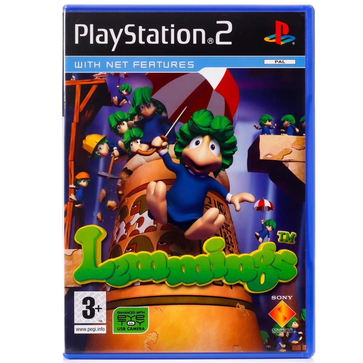 Lemmings - PS2 spill - Retrospillkongen